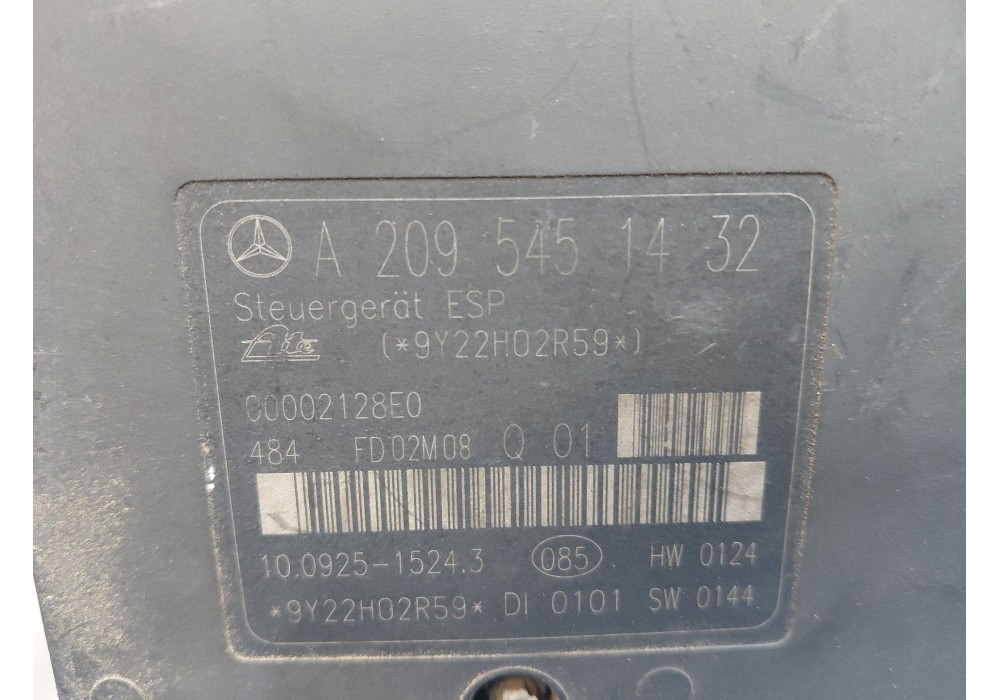 Recambio de abs para mercedes-benz clase c coupé (cl203) c 180 kompressor (203.746) referencia OEM IAM   