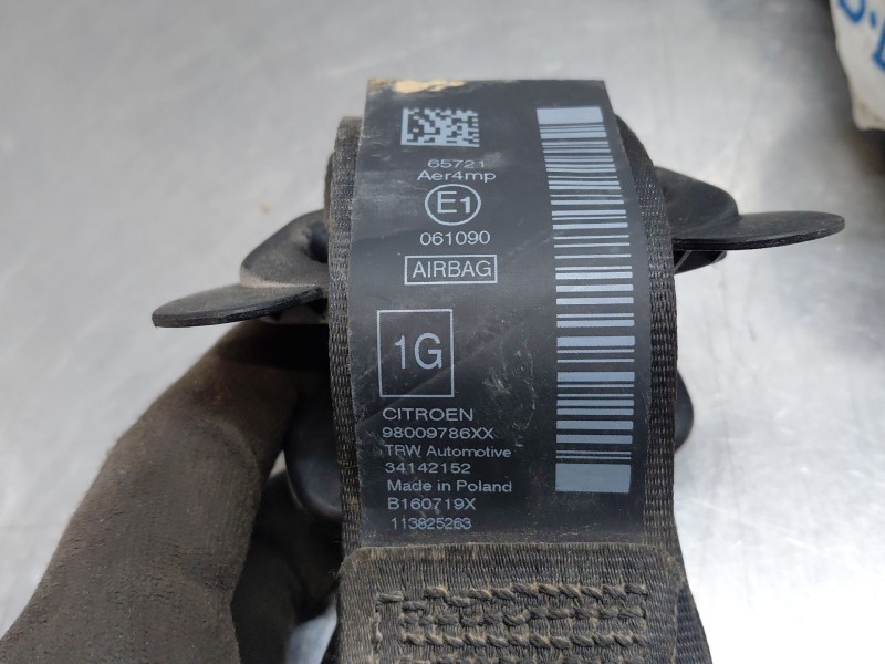 Recambio de kit airbag para citroën c4 cactus shine referencia OEM IAM 98012181ZD 9804358580 