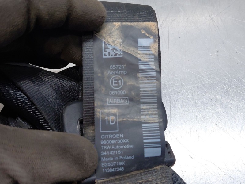 Recambio de kit airbag para citroën c4 cactus shine referencia OEM IAM 98012181ZD 9804358580 