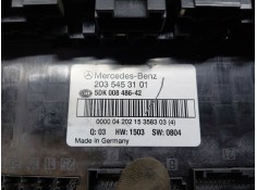 Recambio de caja reles / fusibles para mercedes-benz clase c coupé (cl203) c 180 kompressor (203.746) referencia OEM IAM    2