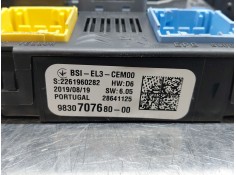 Recambio de caja reles / fusibles para citroën c4 cactus shine referencia OEM IAM 9830707680   2