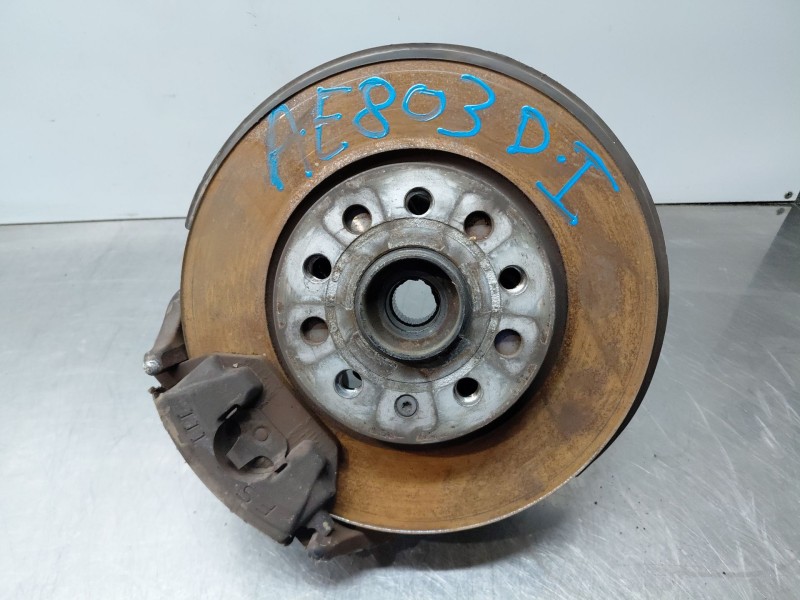 Recambio de mangueta delantera izquierda para seat leon (1p1) 1.9 tdi referencia OEM IAM 1K0407255T  