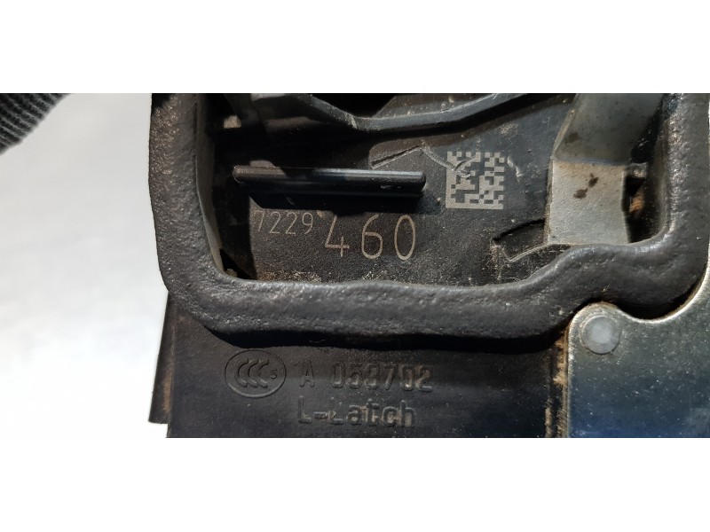Recambio de cerradura puerta trasera derecha para bmw serie 1 berlina (e81/e87) 116d referencia OEM IAM 51227229460  