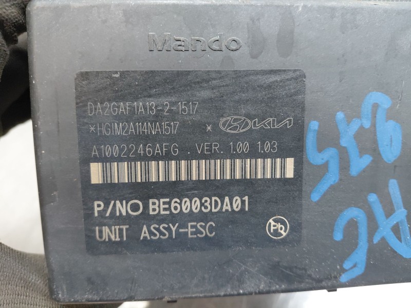 Recambio de abs para kia stonic (ybcuv) drive referencia OEM IAM   