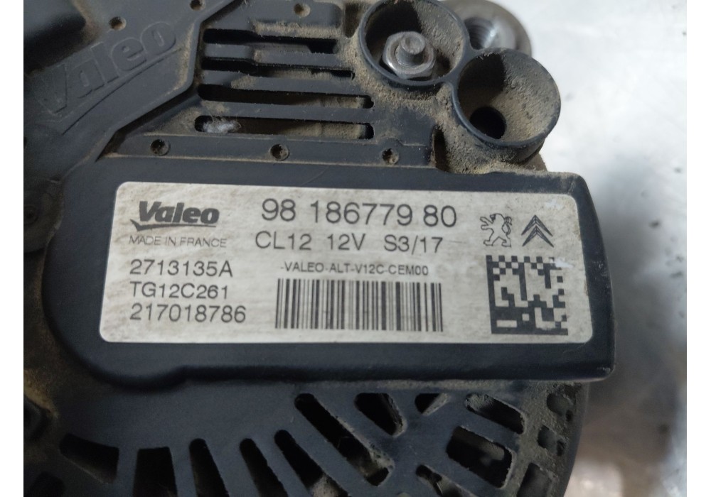 Recambio de alternador para peugeot 2008 i (cu_) 1.2 thp 110 / puretech 110 referencia OEM IAM   