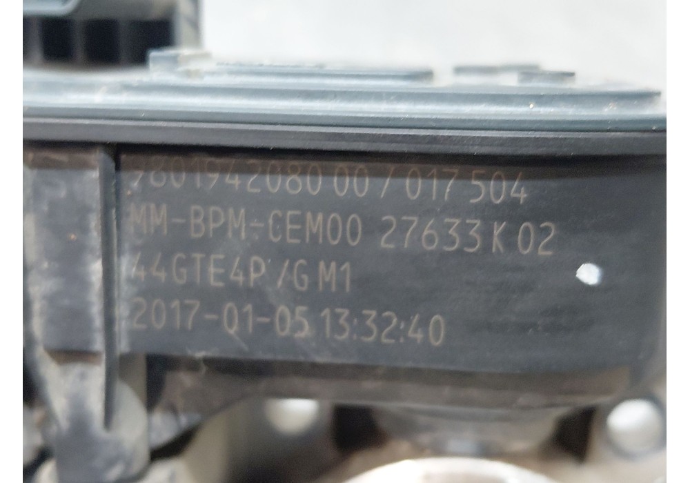 Recambio de caja mariposa para peugeot 2008 i (cu_) 1.2 thp 110 / puretech 110 referencia OEM IAM   