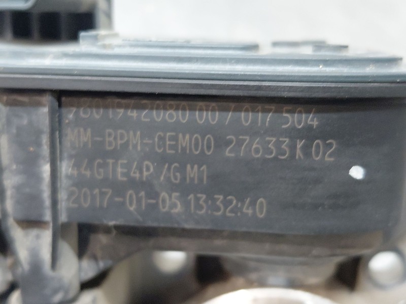 Recambio de caja mariposa para peugeot 2008 i (cu_) 1.2 thp 110 / puretech 110 referencia OEM IAM   