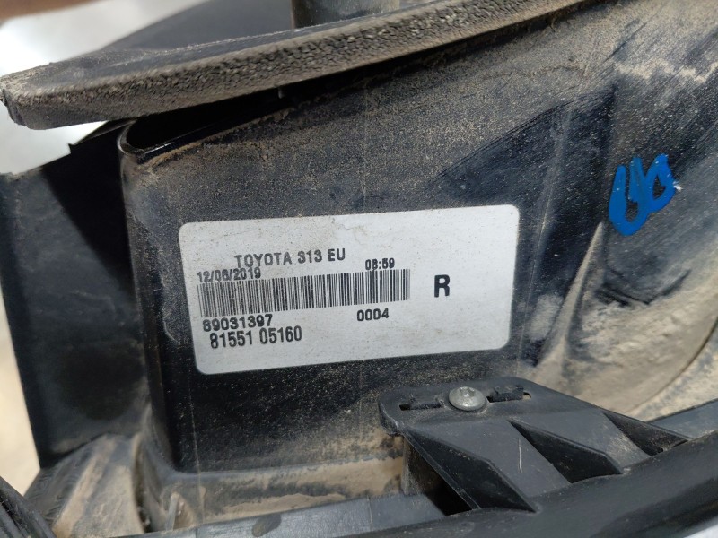Recambio de piloto trasero derecho para toyota avensis (_t25_) 2.0 d-4d (cdt250_) referencia OEM IAM   