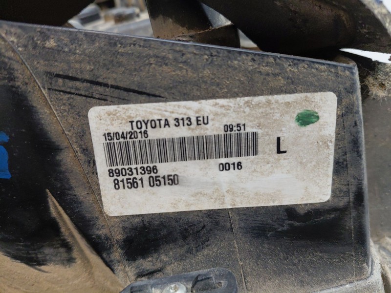 Recambio de piloto trasero izquierdo para toyota avensis (_t25_) 2.0 d-4d (cdt250_) referencia OEM IAM   