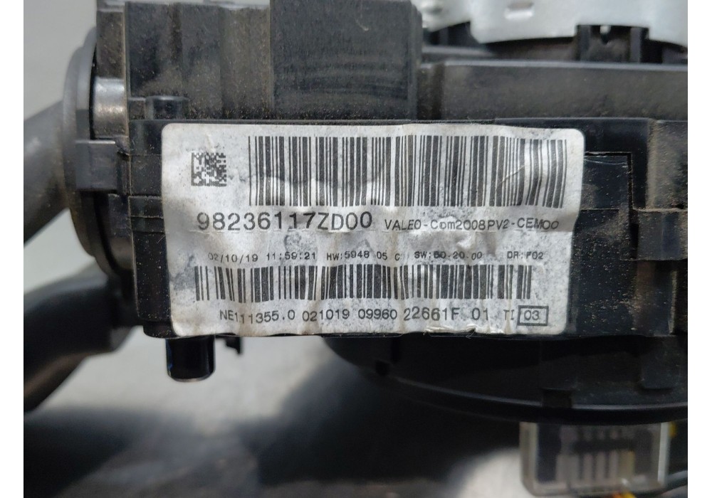 Recambio de mando multifuncion para peugeot 2008 i (cu_) 1.2 thp 110 / puretech 110 referencia OEM IAM   