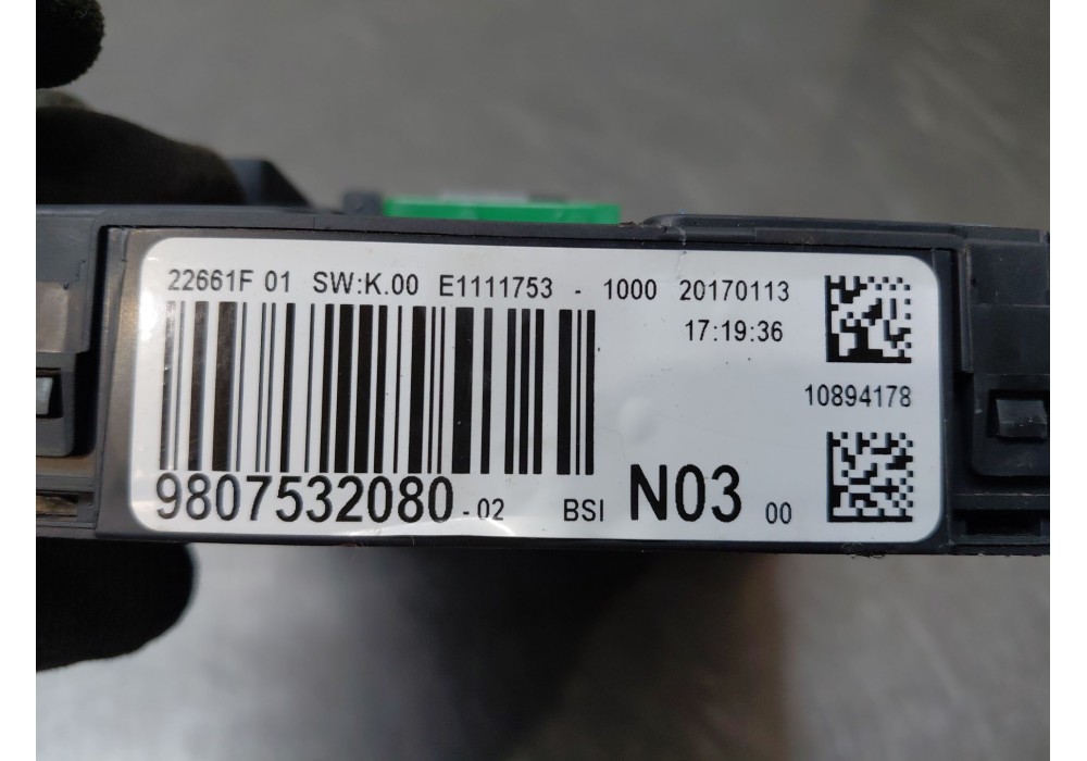 Recambio de caja reles / fusibles para peugeot 2008 i (cu_) 1.2 thp 110 / puretech 110 referencia OEM IAM   