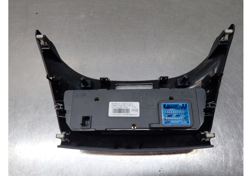 Recambio de mando climatizador para peugeot 2008 i (cu_) 1.2 thp 110 / puretech 110 referencia OEM IAM   