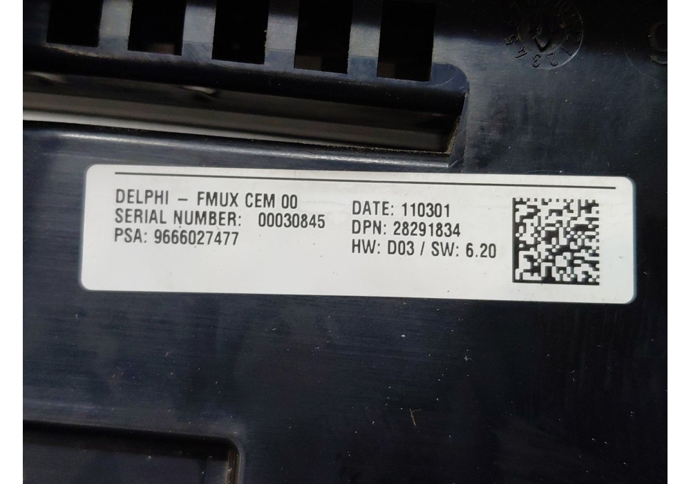 Recambio de mando climatizador para citroën c4 ii (nc_) 1.6 hdi 90 referencia OEM IAM 9666027477  