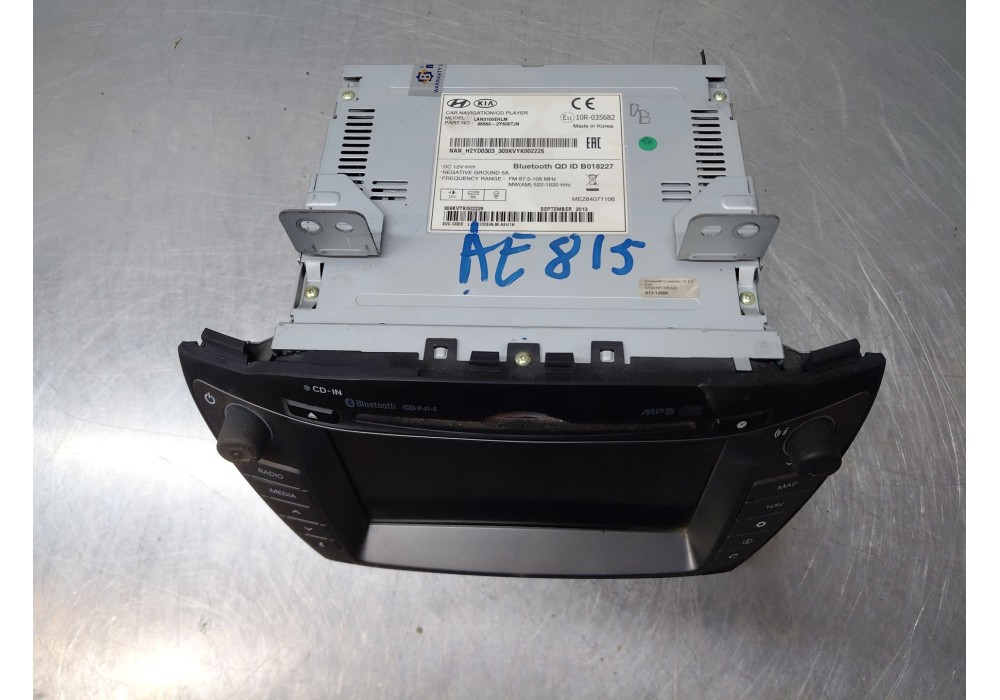 Recambio de pantalla multifuncion para hyundai ix35 (lm, el, elh) 1.7 crdi referencia OEM IAM   
