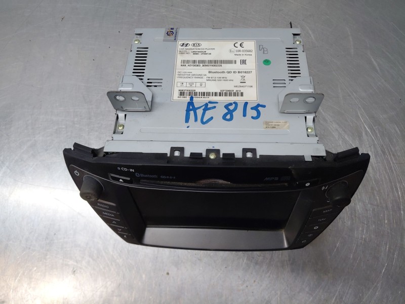 Recambio de pantalla multifuncion para hyundai ix35 (lm, el, elh) 1.7 crdi referencia OEM IAM   