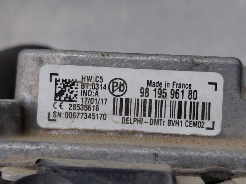 Recambio de modulo electronico para peugeot 2008 i (cu_) 1.2 thp 110 / puretech 110 referencia OEM IAM   