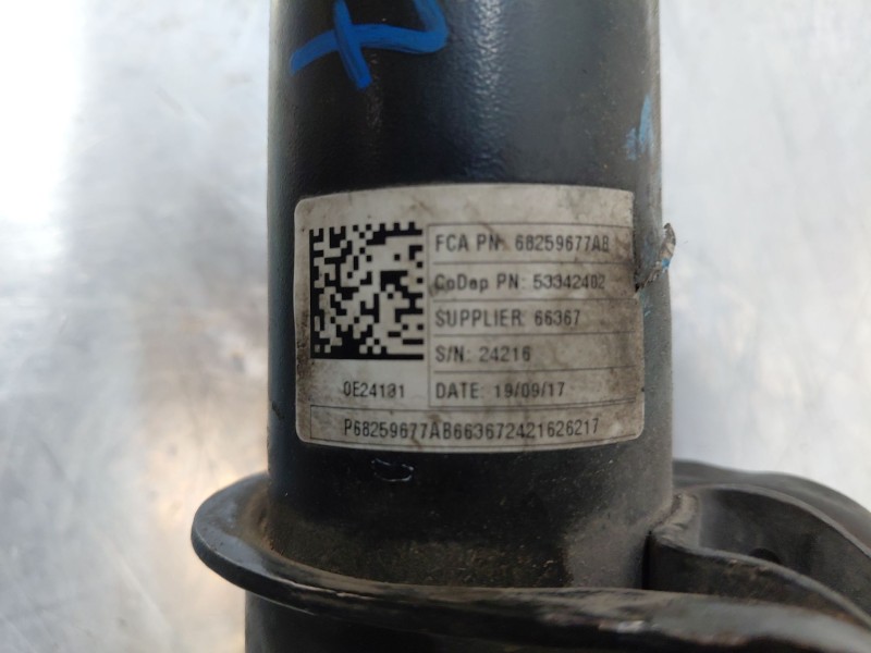 Recambio de amortiguador delantero izquierdo para jeep compass ii longitude referencia OEM IAM   