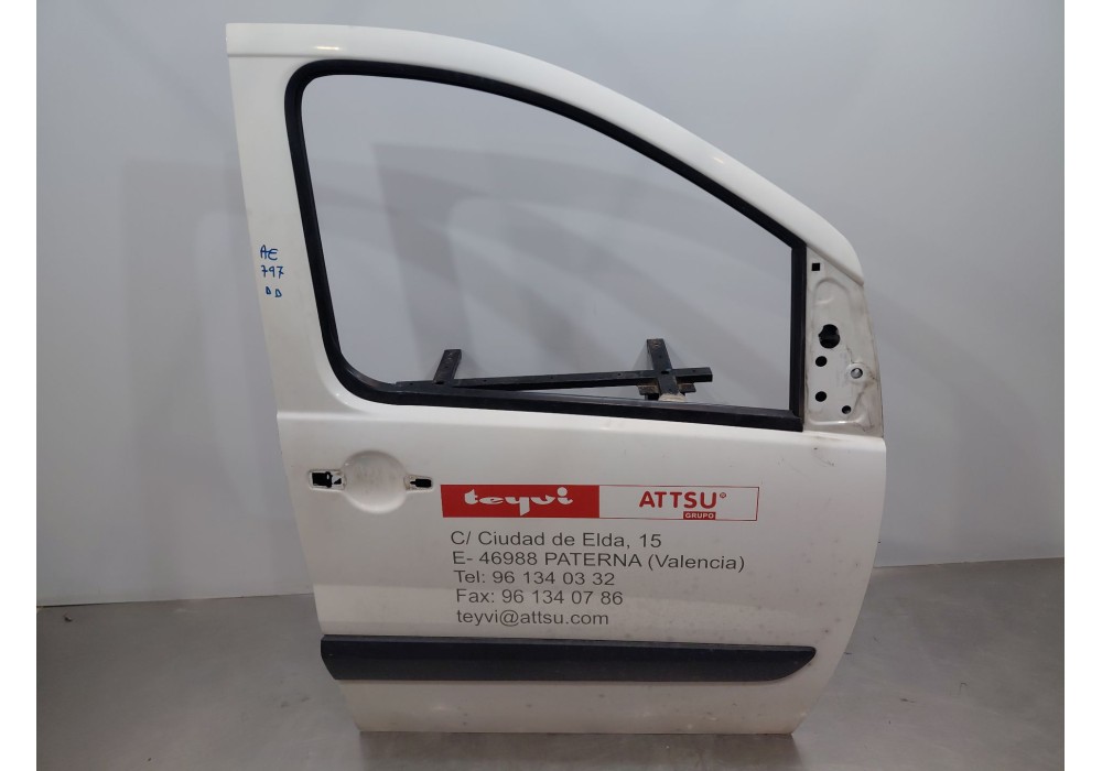 Recambio de puerta delantera derecha para citroën jumpy ii caja/chasis 2.0 hdi 125 referencia OEM IAM   
