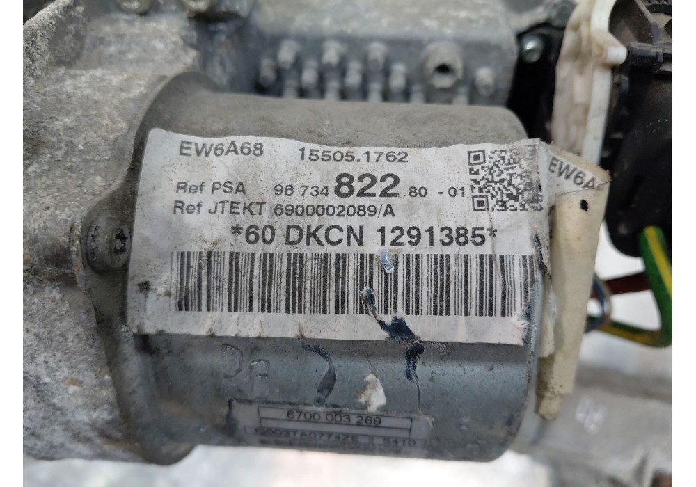 Recambio de cremallera direccion para citroën c3 picasso (sh_) 1.6 bluehdi 100 referencia OEM IAM 4001ZG 9673482280 
