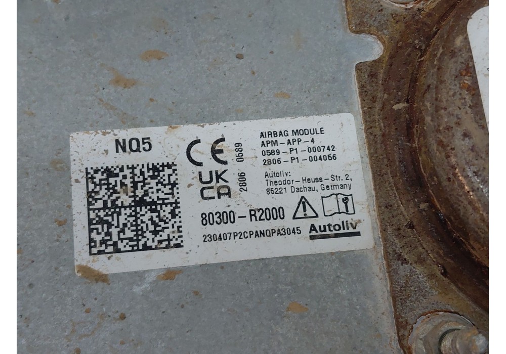 Recambio de kit airbag para kia sportage concept referencia OEM IAM 84710R2000WK  