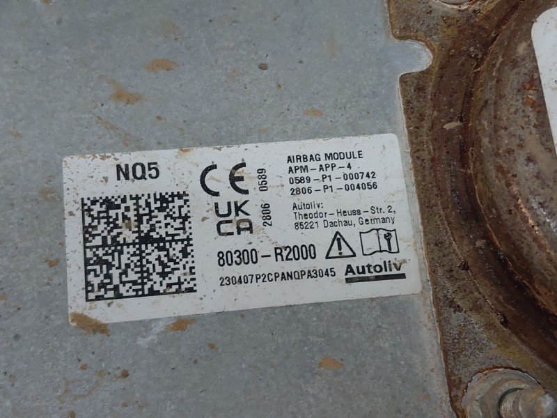 Recambio de kit airbag para kia sportage concept referencia OEM IAM 84710R2000WK  
