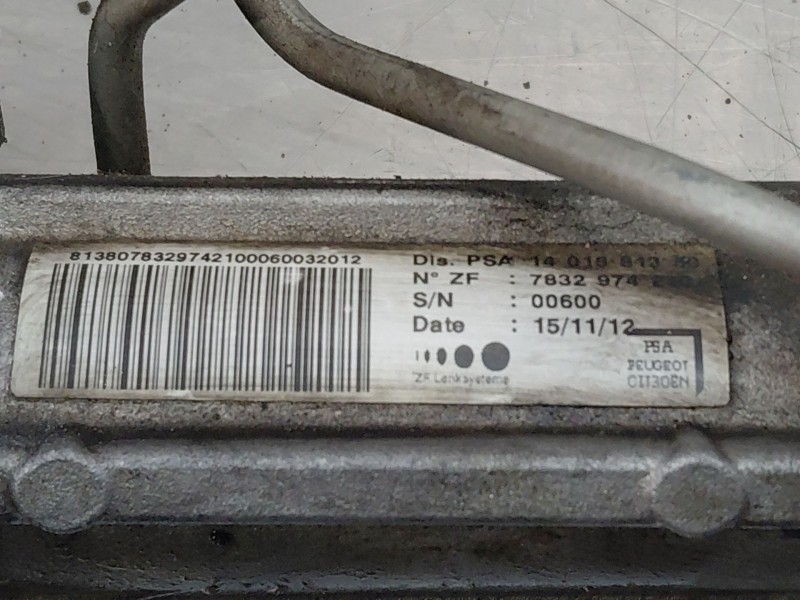 Recambio de cremallera direccion para citroën jumpy ii caja/chasis 2.0 hdi 125 referencia OEM IAM 1663664080  