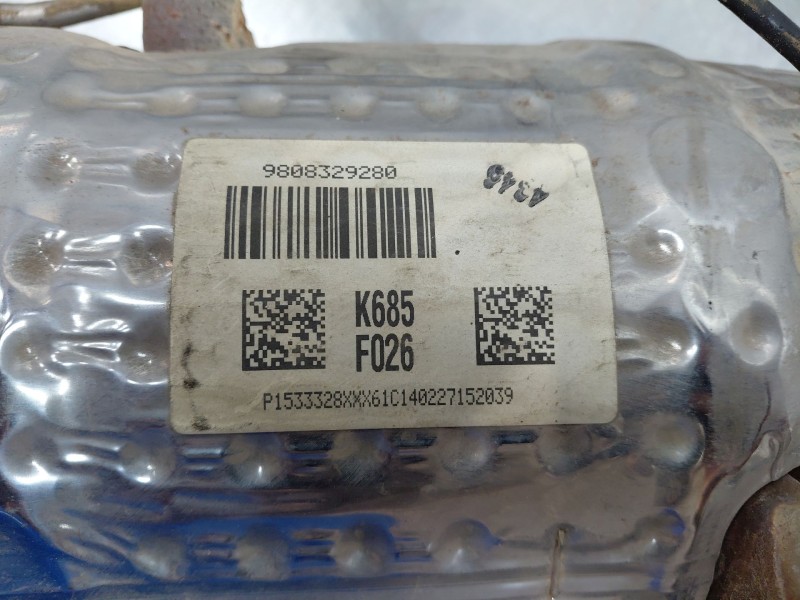 Recambio de filtro de particulas para citroën c3 picasso attract referencia OEM IAM 9808329680 9808329280 