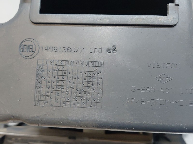 Recambio de guantera para citroën jumpy ii caja/chasis 2.0 hdi 125 referencia OEM IAM 8226HA  