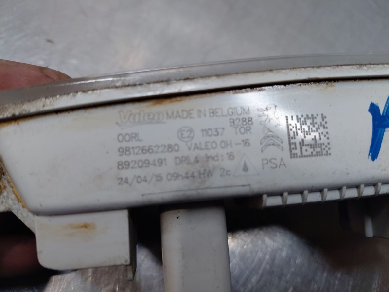 Recambio de piloto delantero izquierdo para citroën c3 picasso (sh_) 1.6 bluehdi 100 referencia OEM IAM 9812662280  