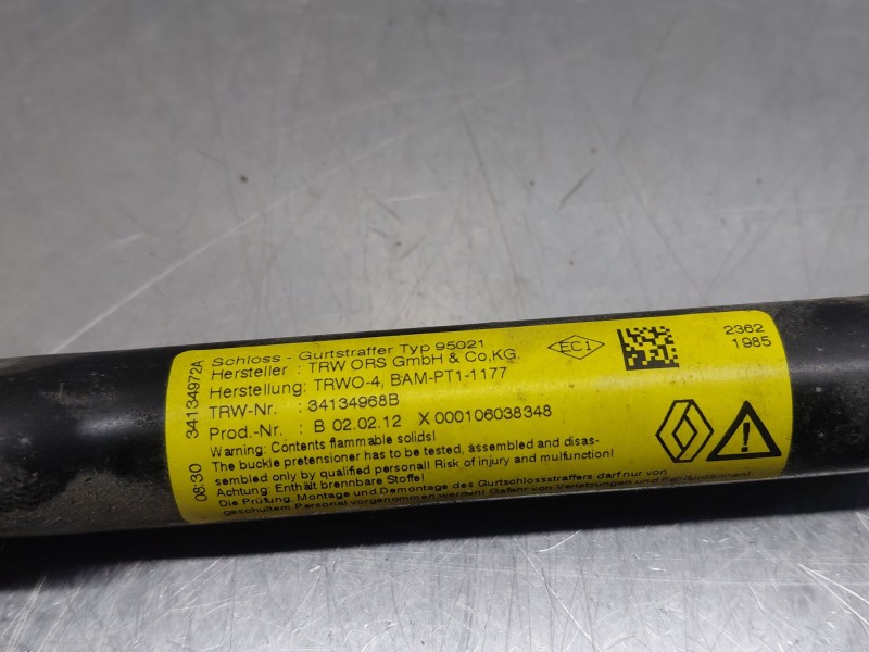 Recambio de pretensor airbag derecho para renault twingo emotion referencia OEM IAM 878968235R  