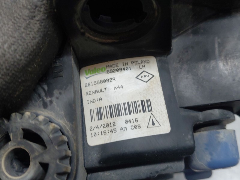 Recambio de faro antiniebla izquierdo para renault twingo emotion referencia OEM IAM 261558092R  