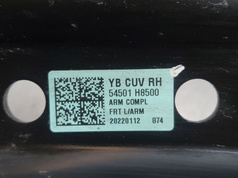Recambio de brazo suspension inferior delantero derecho para kia stonic (ybcuv) drive referencia OEM IAM 54501H8500  