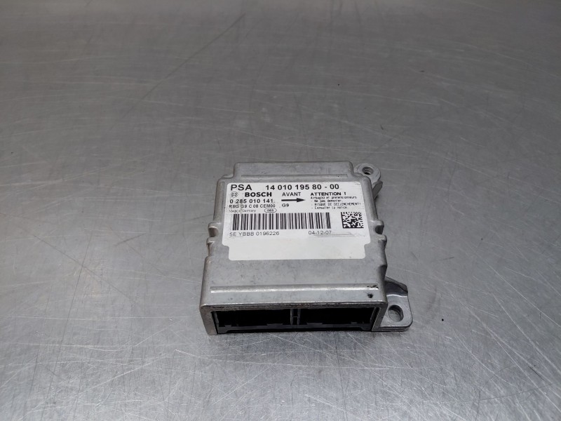 Recambio de centralita airbag para fiat scudo autobús (270_, 272_) 2.0 d multijet referencia OEM IAM 1401019580  
