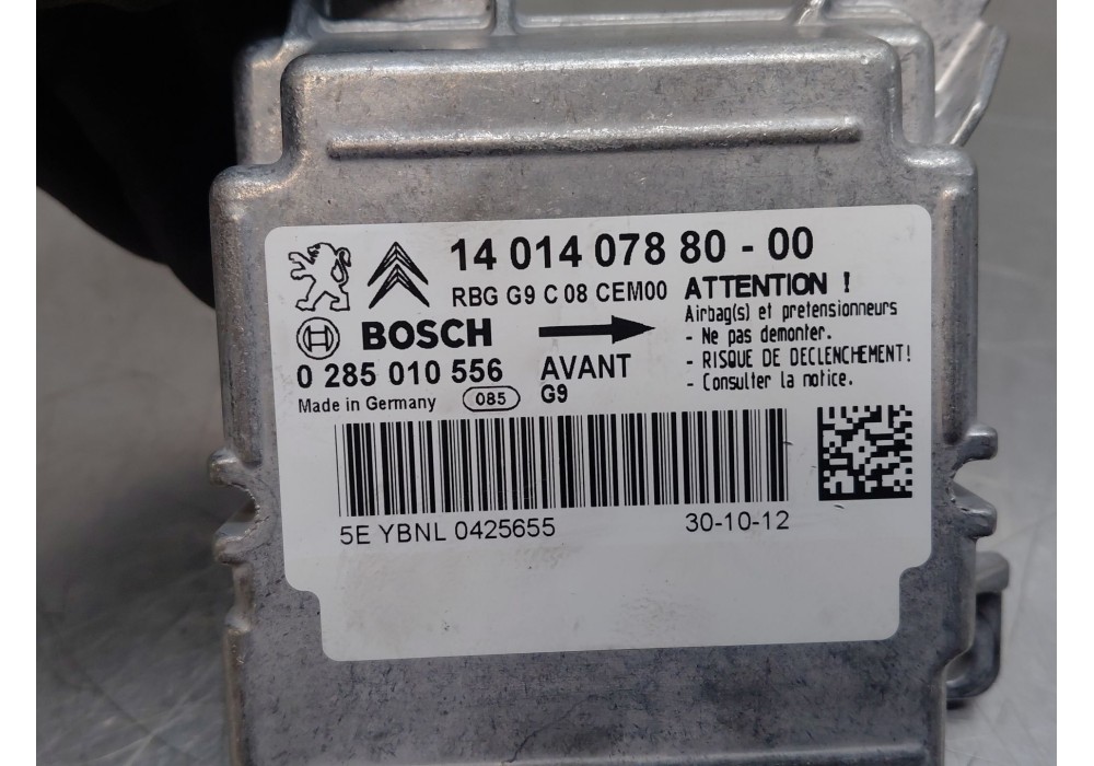 Recambio de centralita airbag para citroën jumpy ii caja/chasis 2.0 hdi 125 referencia OEM IAM 1401407880  