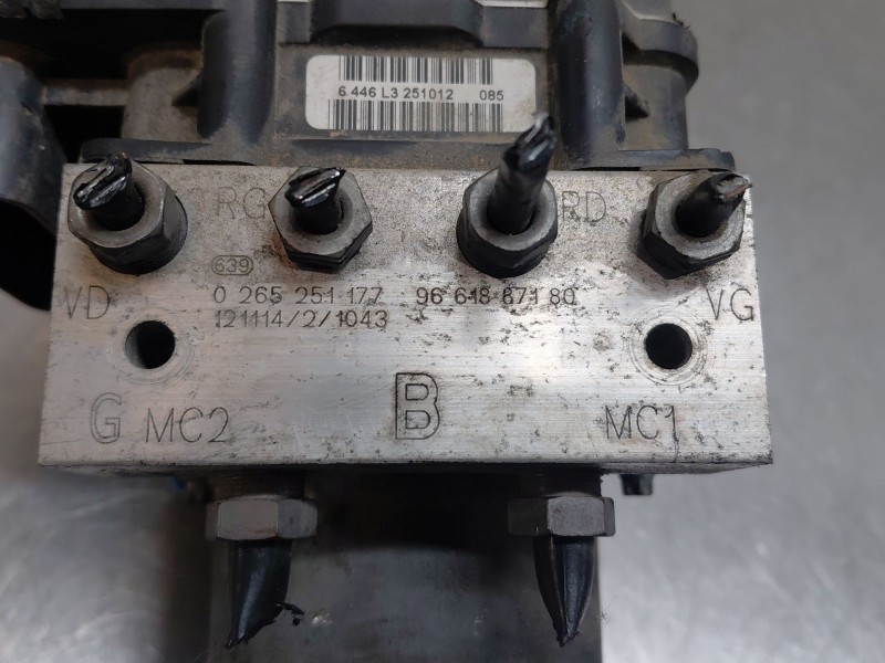 Recambio de abs para citroën jumpy ii caja/chasis 2.0 hdi 125 referencia OEM IAM 1680933280 9661887180 