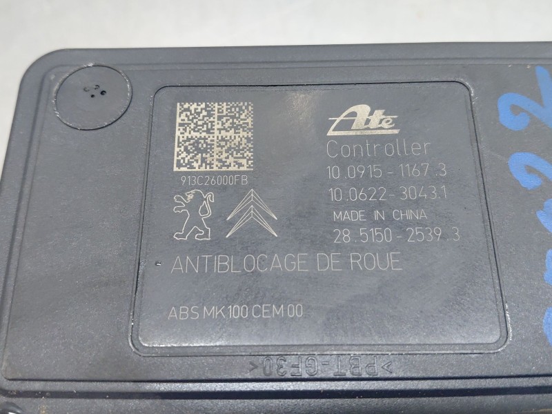 Recambio de abs para citroën c3 picasso attract referencia OEM IAM 1608750080 9802460680 
