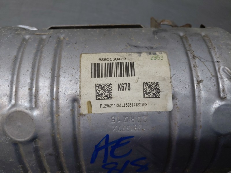 Recambio de filtro de particulas para citroën c3 picasso (sh_) 1.6 bluehdi 100 referencia OEM IAM 9805130480  