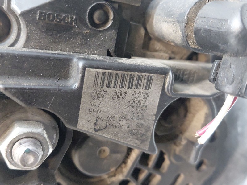 Recambio de alternador para mitsubishi outlander ii (cw_w) 2.0 di-d (cw8w) referencia OEM IAM 06F903023F  