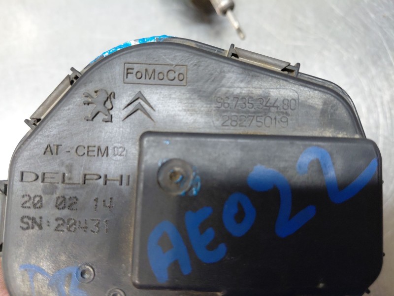 Recambio de caja mariposa para citroën c3 picasso attract referencia OEM IAM 9673534480  