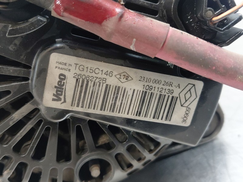 Recambio de alternador para renault megane ii (bm0/1_, cm0/1_) 1.5 dci (bm16, cm16) referencia OEM IAM 231000026R  