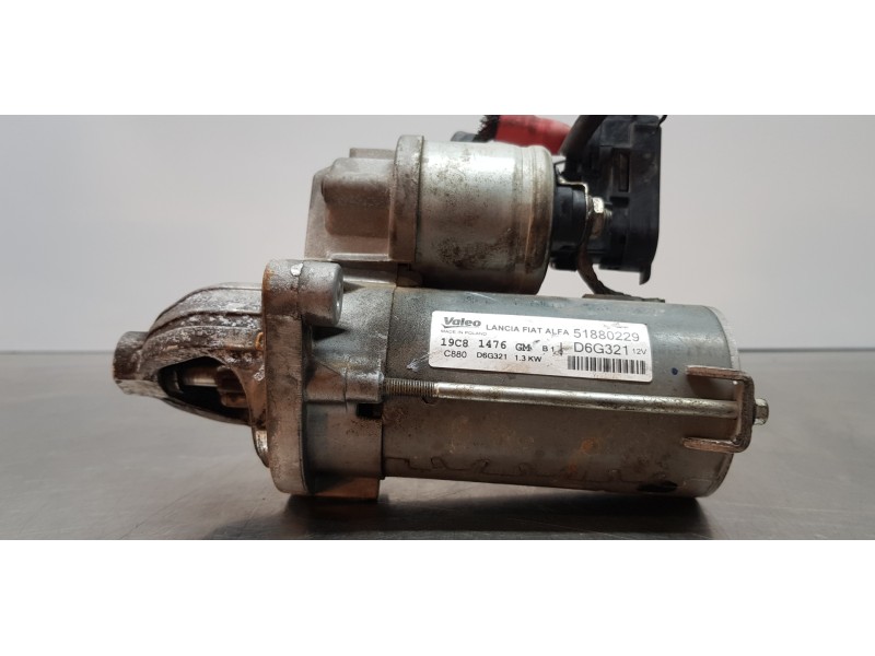 Recambio de motor arranque para fiat doblo ii cargo (263) furgón base referencia OEM IAM 51880229  