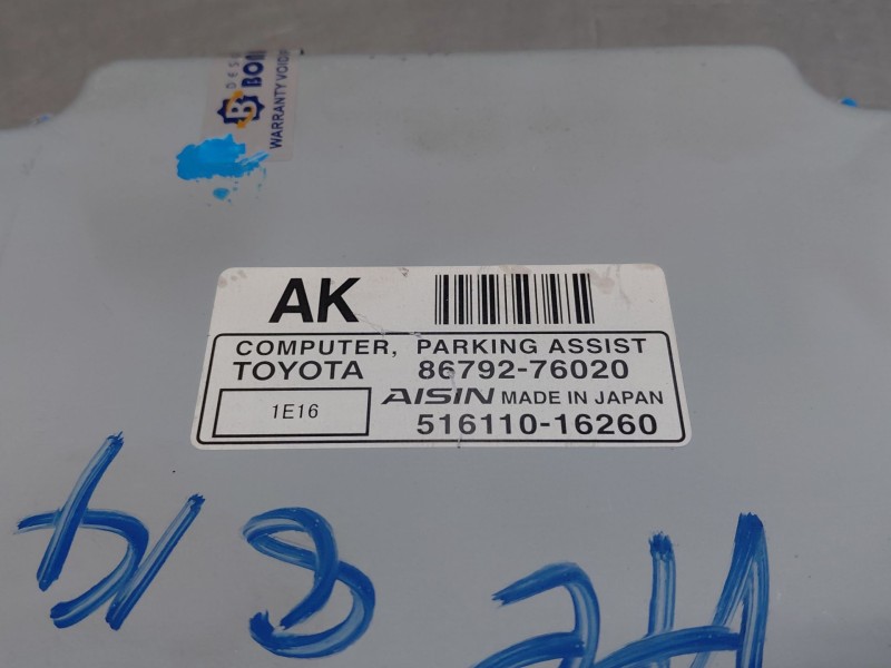 Recambio de modulo electronico para lexus ct (zwa10_) 200h (zwa10_) referencia OEM IAM 8679276020  