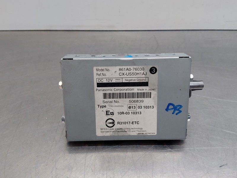 Recambio de modulo electronico para lexus ct (zwa10_) 200h (zwa10_) referencia OEM IAM 861A076030  