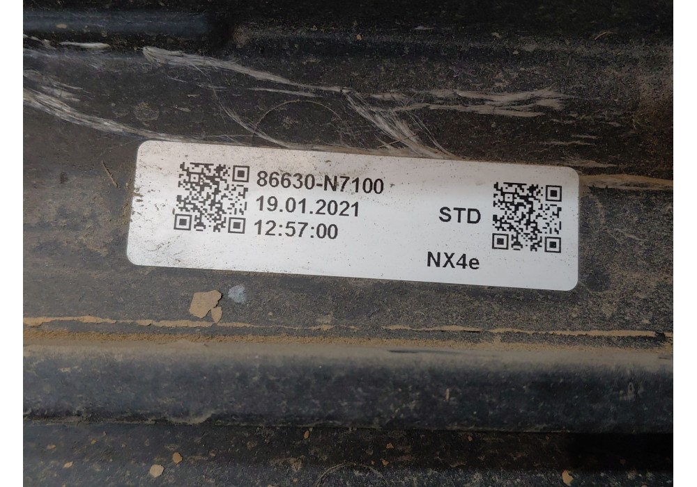 Recambio de refuerzo paragolpes trasero para hyundai tucson hybrid referencia OEM IAM   