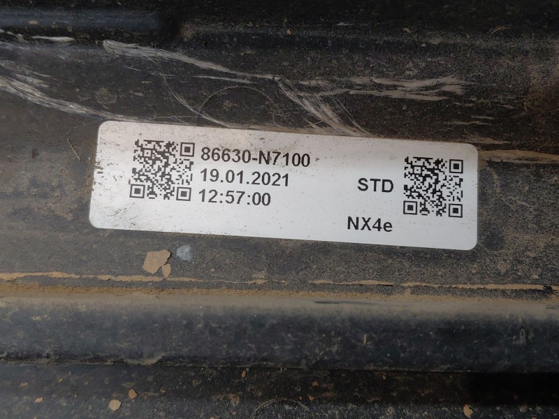 Recambio de refuerzo paragolpes trasero para hyundai tucson hybrid referencia OEM IAM   