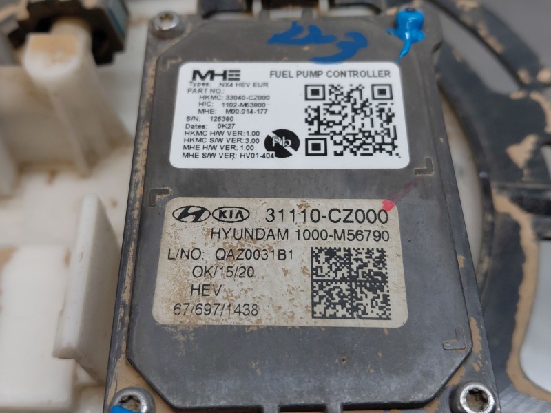 Recambio de aforador para hyundai tucson hybrid referencia OEM IAM   