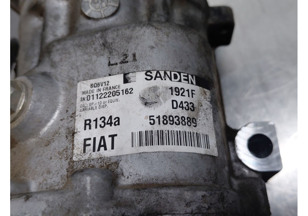 Recambio de compresor aire acondicionado para fiat doblo cargo (263_) 1.3 d multijet (263wxu1a) referencia OEM IAM   