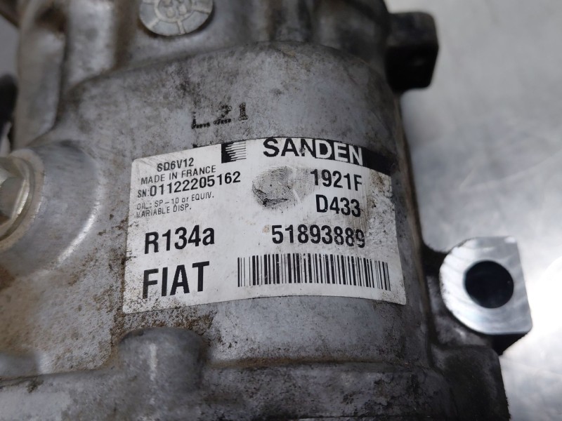 Recambio de compresor aire acondicionado para fiat doblo cargo (263_) 1.3 d multijet (263wxu1a) referencia OEM IAM   