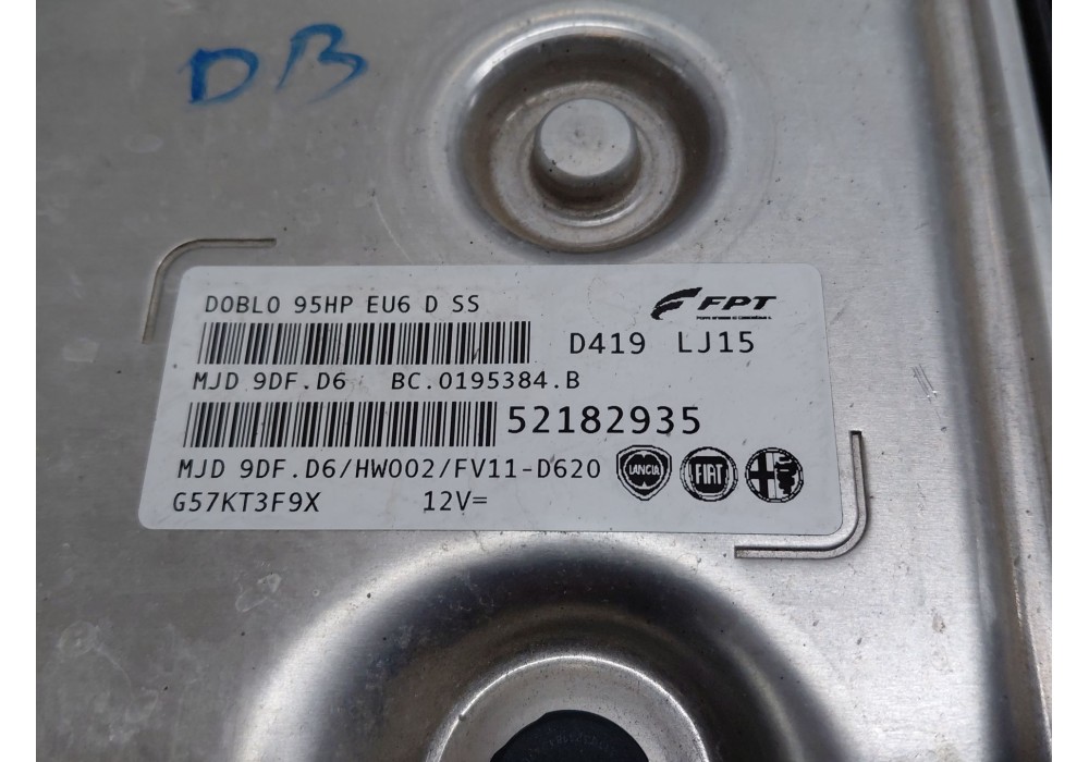 Recambio de centralita motor uce para fiat doblo cargo (263_) 1.3 d multijet (263wxu1a) referencia OEM IAM   