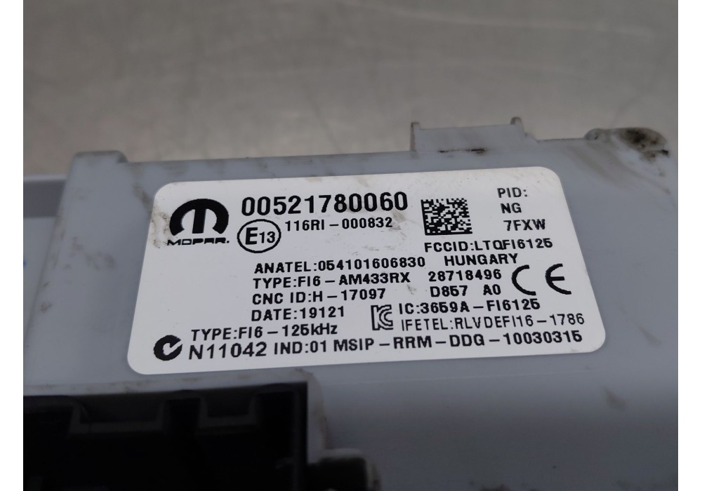 Recambio de modulo confort para fiat doblo cargo (263_) 1.3 d multijet (263wxu1a) referencia OEM IAM   